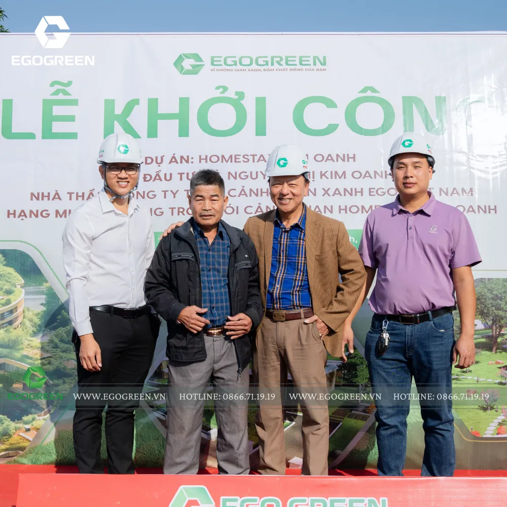 Với hơn 10 năm kinh nghiệm, EGOGREEN đồng hành với nhiều dự án cảnh quan nghỉ dưỡng - homestay khắp miền Bắc